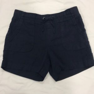 Athleta linen shorts